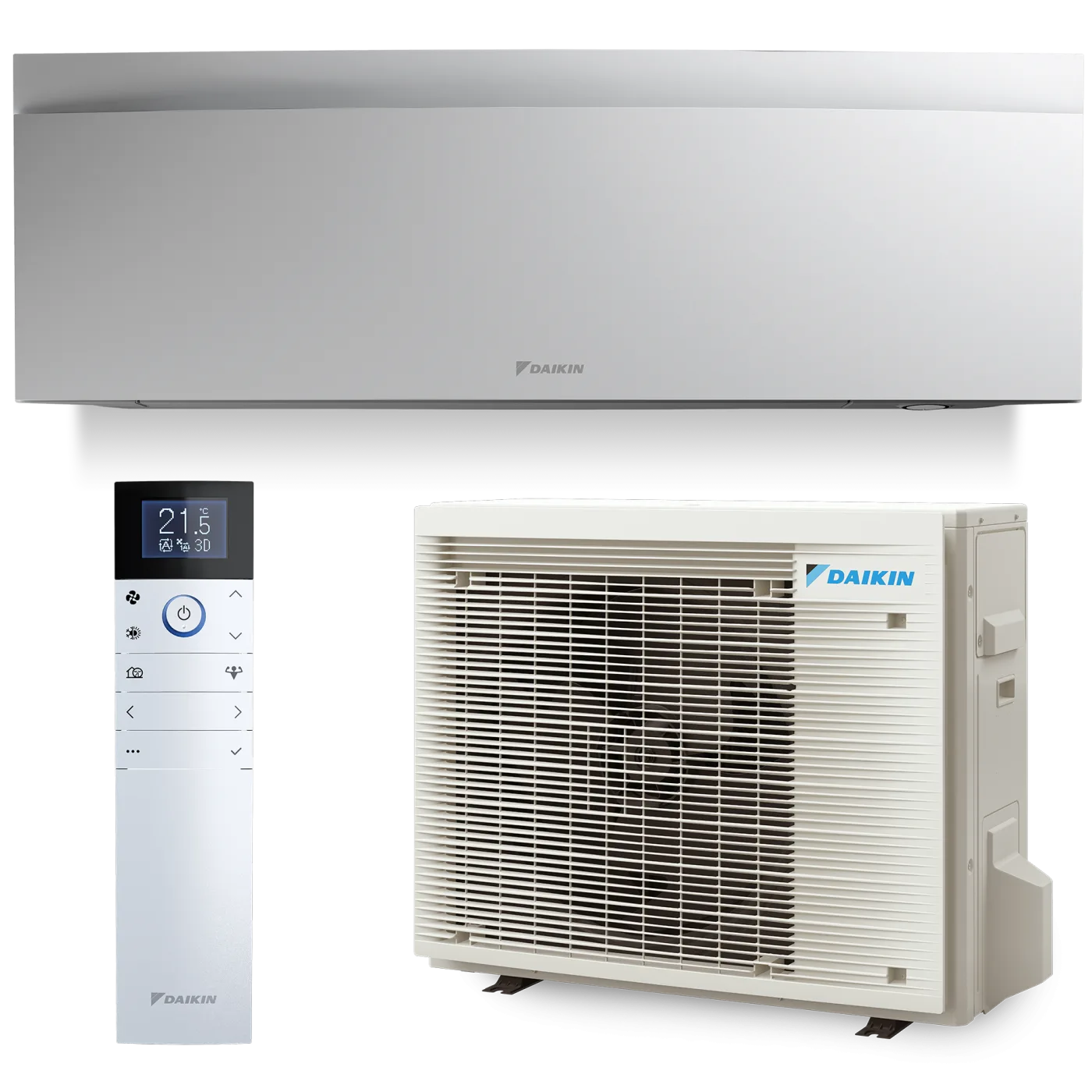 Aparat De Aer Condiționat Daikin Emura 3 Bluevolution FTXJ35AW+RXJ35A Inverter 12000 BTU White