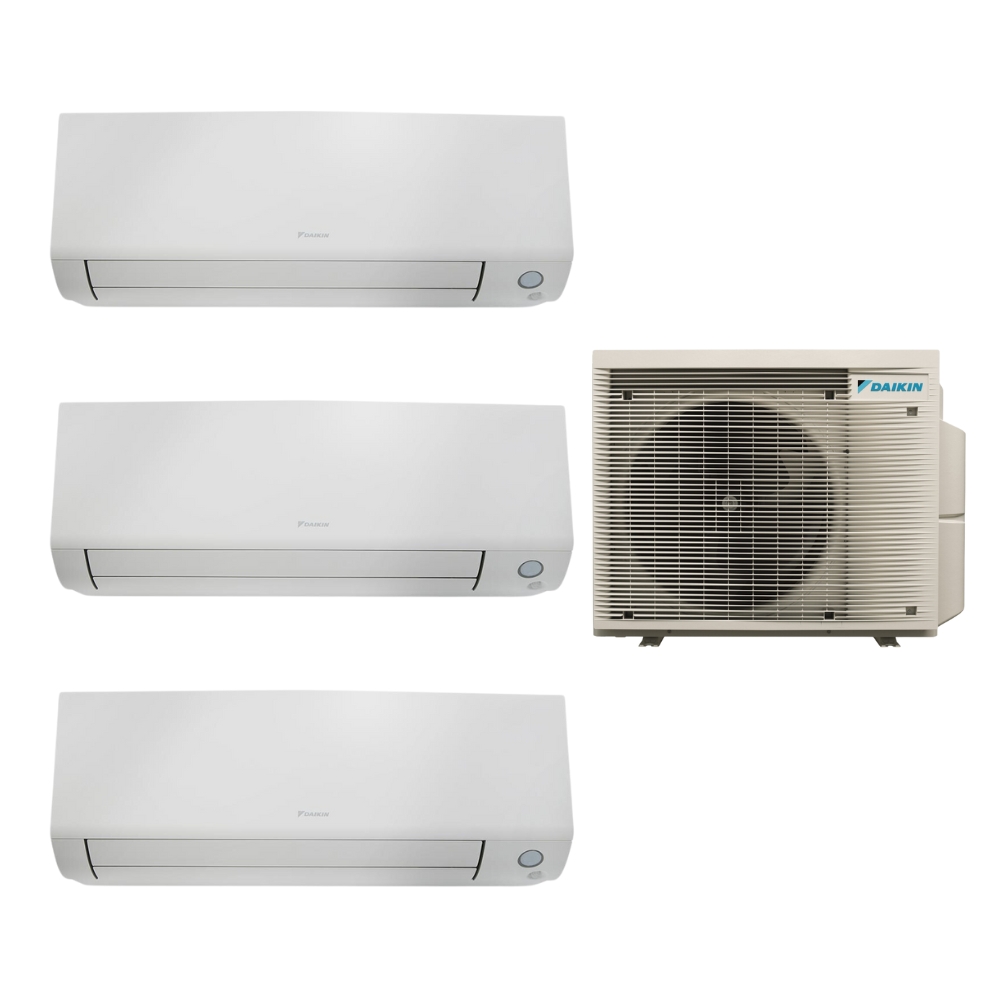 Aparat de aer conditionat multisplit Daikin Sensira Bluevolution cu doua unitati interne CTXF 7000 BTU si una de 12000 BTU