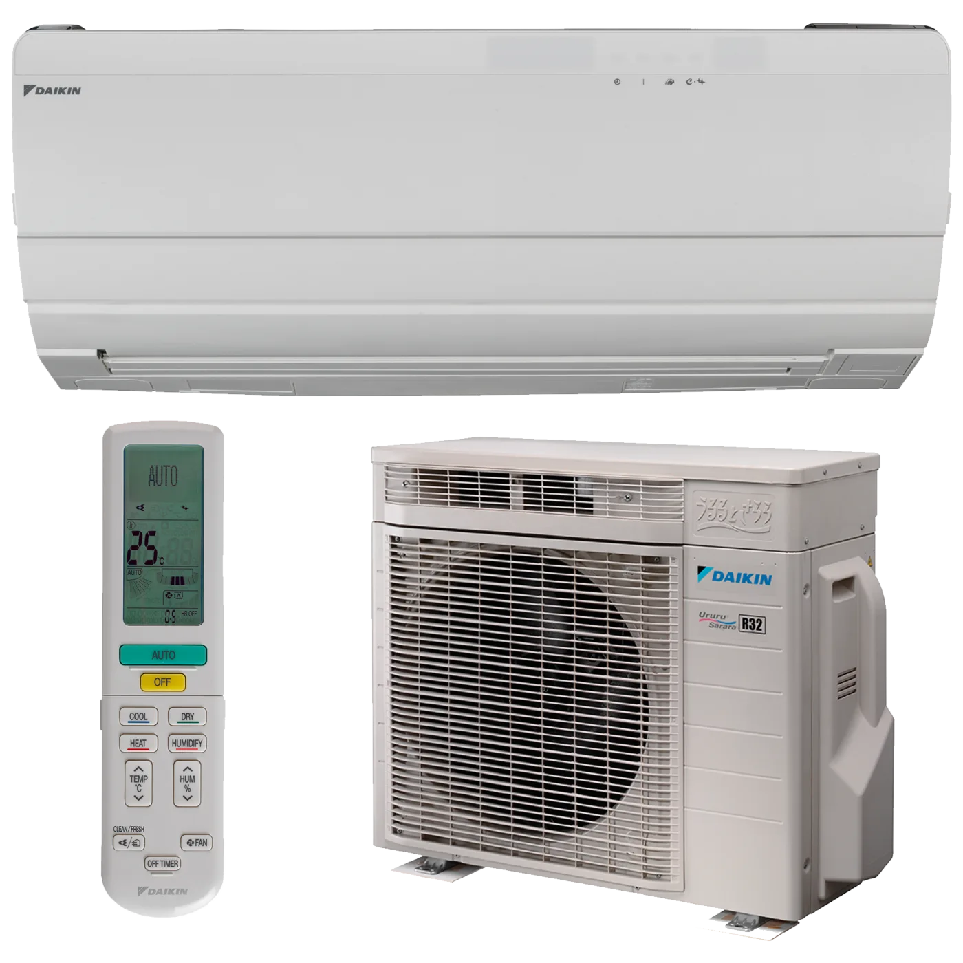 Aparat De Aer Condiționat Daikin Ururu Sarara Bluevolution FTXZ25N+RXZ25N Inverter 9000 BTU